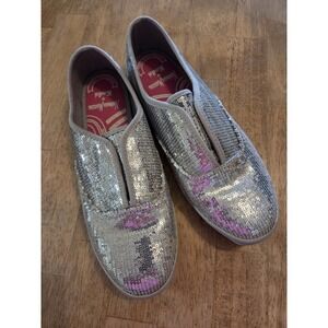 Neiman Marcus For Keds Sparkly Sneakers- Size 10